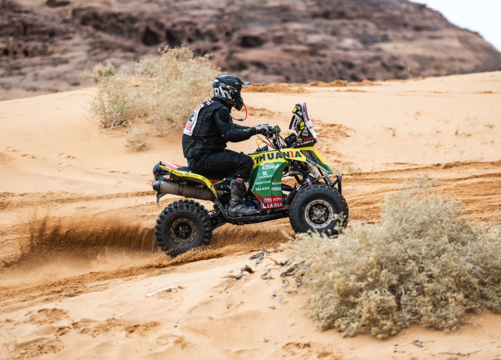 Laisvydas Kancius <a href='https://www.tv3.lt/rubrika/naujienos/sportas/dakaras' target='_blank' class='phrase'>Dakaro ralyje</a>