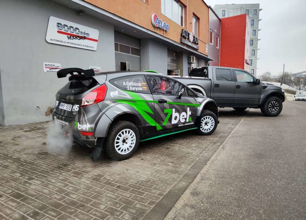 7bet Racing by Rally4Fun komandos automobilis