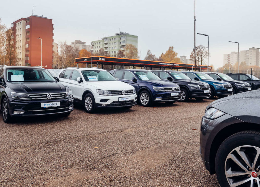 Bravoauto naudotų automobilių parkas