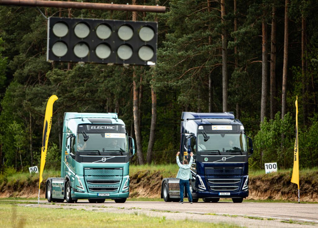 Volvo FH lenktynės