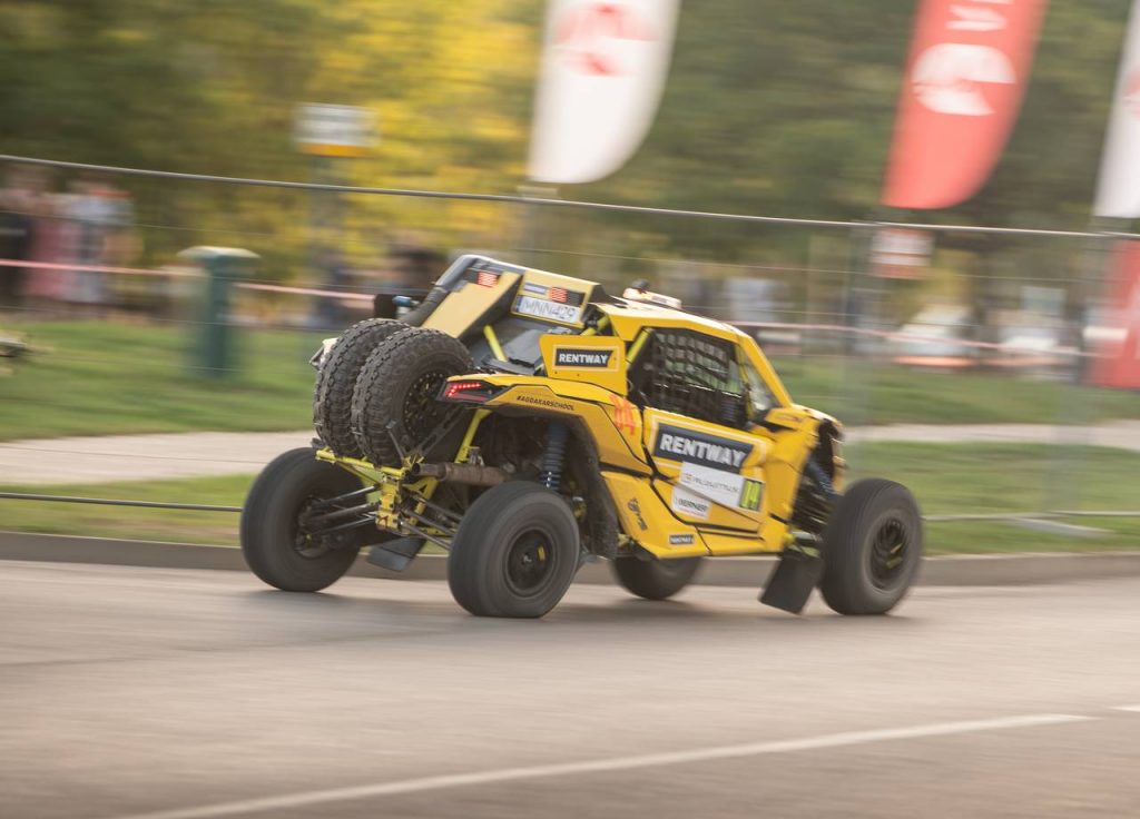 Emilija Gelažninkienė „Rally Elektrėnai“ varžybose