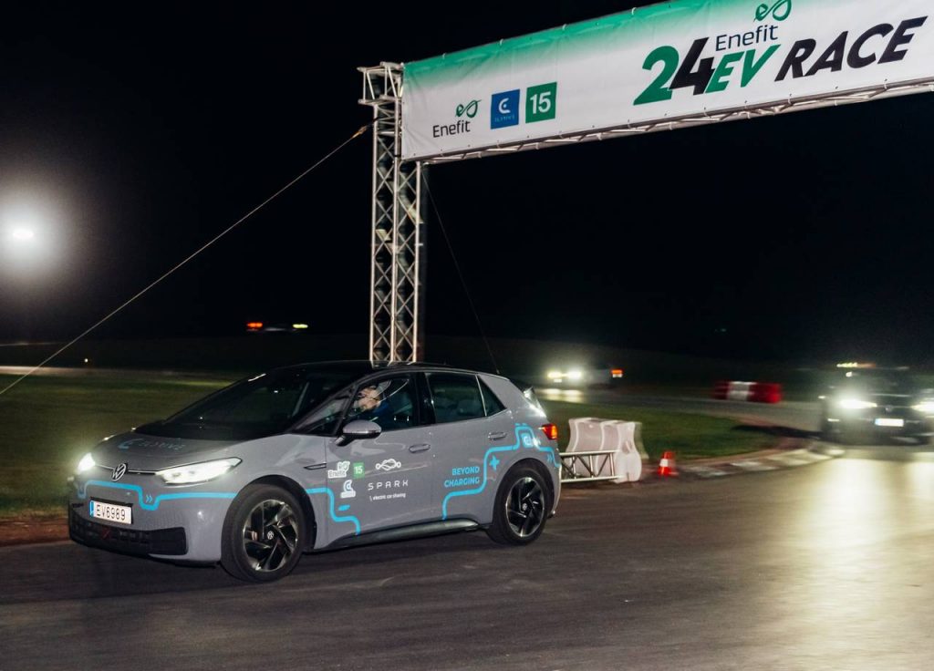 „Enefit 24h EV race“ elektromobilių lenktynes