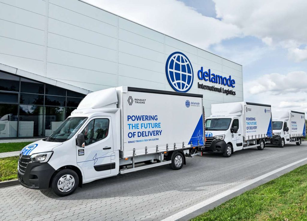 Delamode Baltics įmonės „Renault Trucks Master E-TECH“