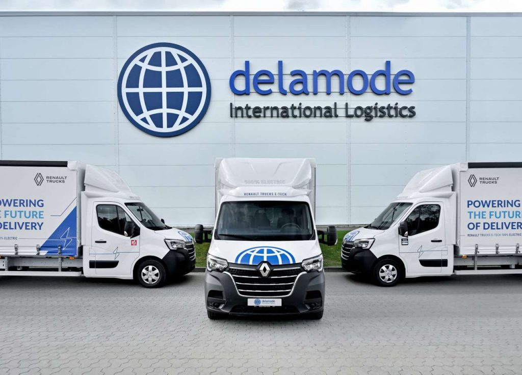 Delamode Baltics įmonės „Renault Trucks Master E-TECH“