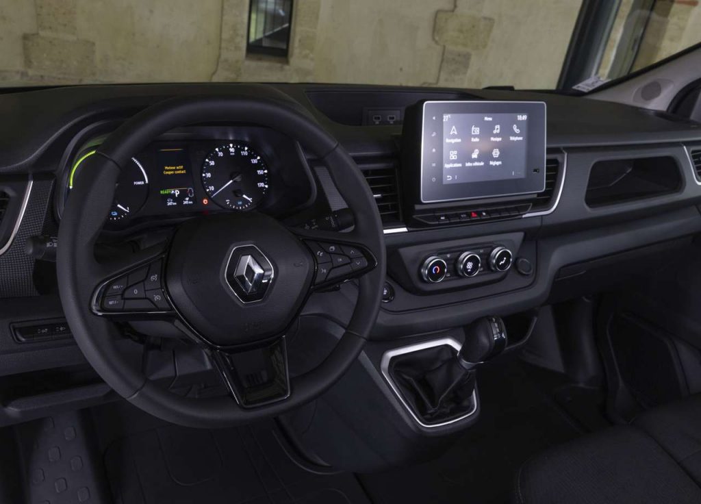 Elektrinis „Renault Trafic E-Tech“ furgonas