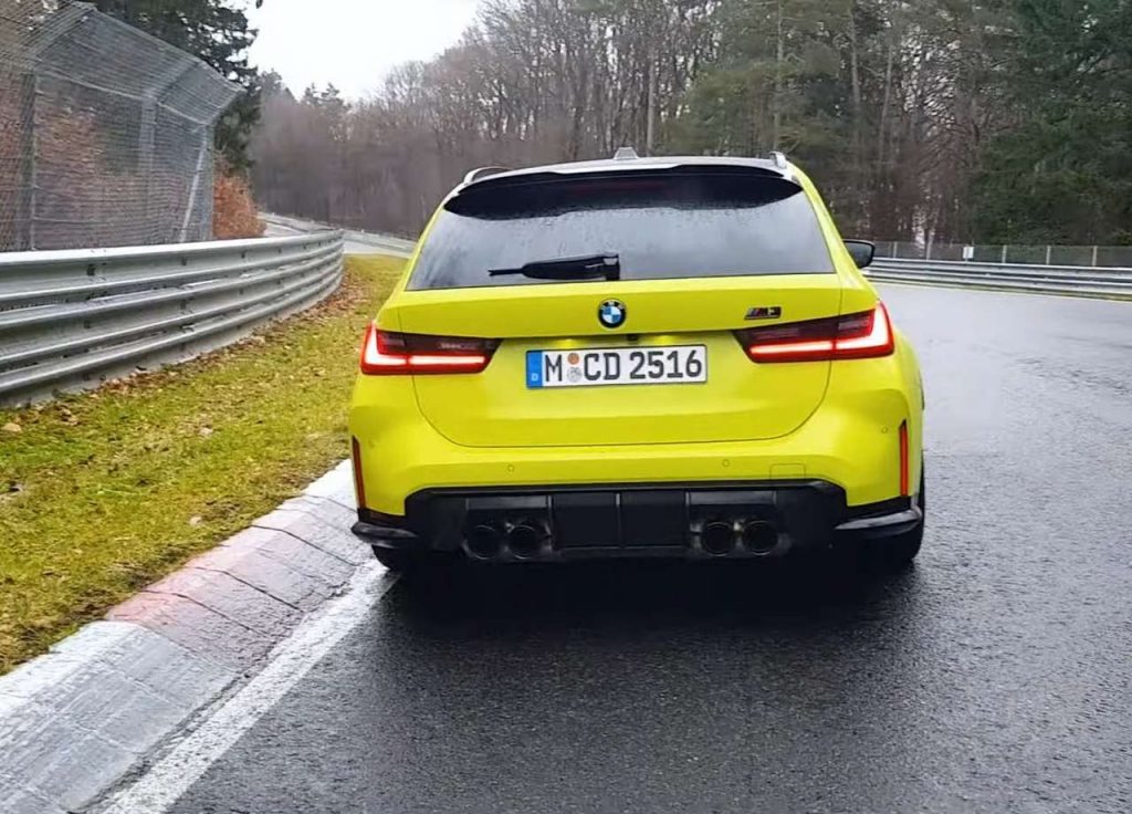„BMW M3 Touring“ Niurburgingo trasoje