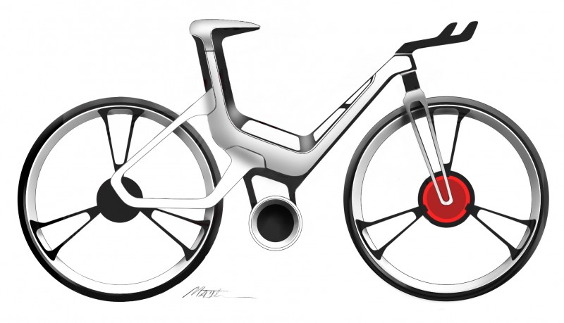 „Ford” sukūrė originalų e-dviratį