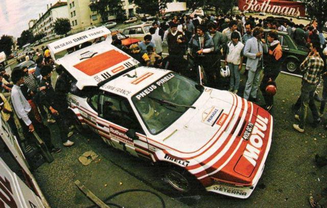 BMW M1 buvo B grupės ralio automobilis