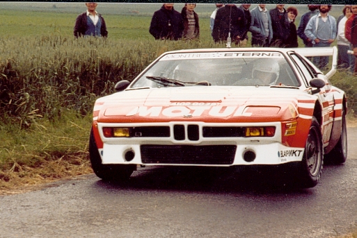 BMW M1 buvo B grupės ralio automobilis
