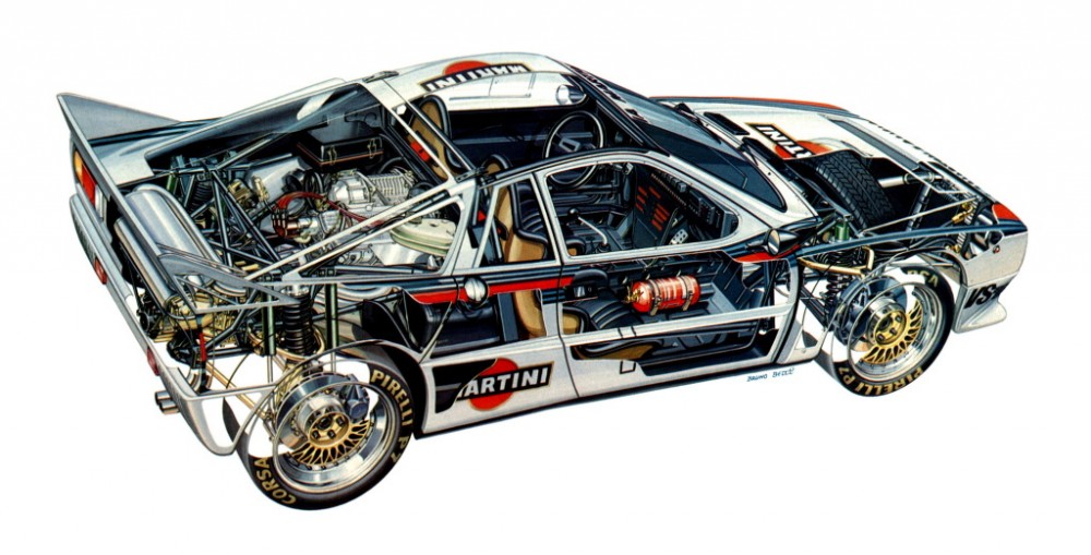 Pasaulio ralio čempionatui paruoštas Lancia 037