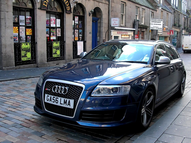 Ne tik bulvėms vežioti - Audi RS6