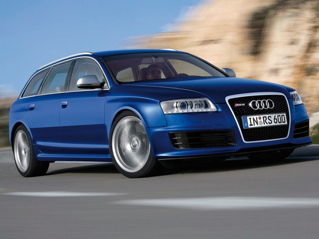 Ne tik bulvėms vežioti - Audi RS6