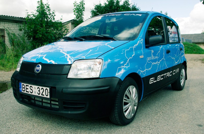 Elektrinė Fiat Panda