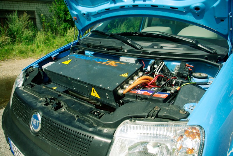 Elektrinė Fiat Panda