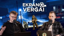 Daktaras Vatsonas, kuris gelbsti genialųjį detektyvą Šerloką Holmsą? O gal ištikimasis ir keistasis Dvaitas iš serialo „Biuras“? O gal kiek kvaištelėjęs Asiliukas iš „Šreko“?
Tinklalaidės apie kiną „Ekrano vergai“ kūrėjai Laurynas ir Vilmantas sprendžia, kas yra geriausias sidekick'as (pagalbininkas) kino ir serialų pasaulyje. Prieš geriausių pagalbininkų kovas vyrai aptaria galimus kandidatus į Džeimso Bondo vaidmenį, brazilų kino šedevrą „Dievų miestas“ ir legendinę fantastinę trilogiją „Atgal į ateitį“.