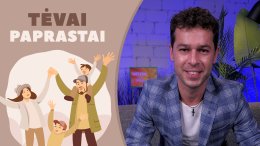 „Tėvų darželis“ ir naujienų portalas tv3.lt kartu pristato jau aštuntąjį tinklalaidės „Tėvai paprastai“ epizodą.
Šįkart tinklalaidės vedėjas, trijų vaikų tėtis Simonas Urbonas, šokėjas ir tėtis Deividas Meškauskas bei psichologė, šeimų mediatorė, profesorė Jolanta Sondaitė kalbasi apie tėvystę, jos iššūkius bei tėčio kuriamą santykį su vaiku.
Koks tėčio vaidmuo šeimoje? Kaip skiriasi tėvystė skirtingais vyro amžiaus tarpsniais? Kaip tėčio vaidmenį keičia skyrybos? Kokią įtaką vaikui turi tėčio nebuvimas šeimoje ir kaip geriausiai tėčiui kurti santykį su vaiku? Aptarti visi pagrindiniai klausimai iš tėčio ir vyro pozicijos.