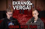 Nors Helovinas arba Šiurpnaktis, kaip rekomenduoja sakyti VLKK, jau praūžė, tinklalaidė apie kiną „Ekrano vergai“ vis dar gyvena baisiausios nakties metuose nuotaikomis. Jei nebijote eiti miegoti po demonų, vaiduoklių ir nežemiškų būtybių apsilankymo, siūlome jums pluoštą geriausių siaubo filmų.
„Ekrano vergai“ vedėjai Laurynas ir Vilmantas aptaria geriausius, baisiausius ir įspūdingiausius visų laikų siaubo filmus. Nuo absoliučios kino klasikos iki šiuolaikinių perliukų – „Ekrano vergų“ sudarytame sąraše savą filmą ras kiekvienas siaubo gurmanas.