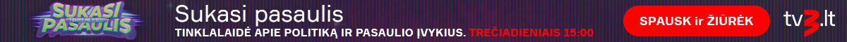 tv3.lt antras skaitomiausias lietuvos naujienu portalas